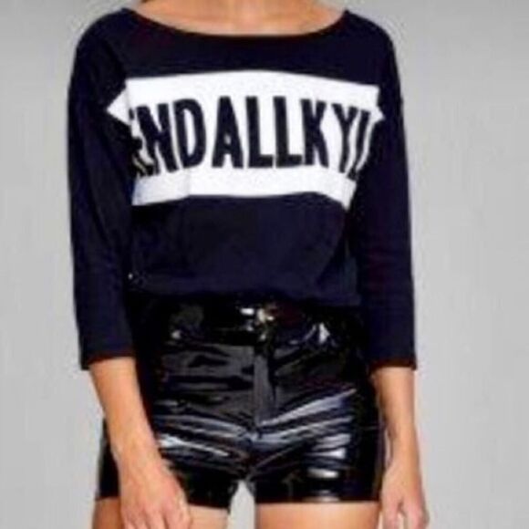 KENDALL & kYLIE  cropped top size S - Picture 3 of 6